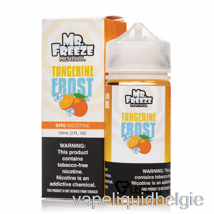 Vape Vloeibare Mandarijnvorst - Mr Freeze - 100 Ml 0 Mg